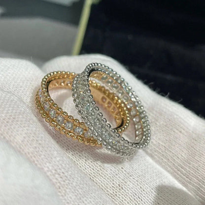 [CiCi]PERLEE DIAMOND ROSE GOLD RING