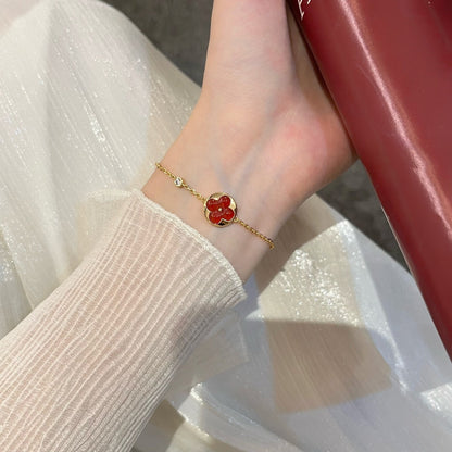 [CiCi]SUN PEDANT CARNELIAN BRACELET