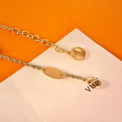 [CiCi]LOGO STAR MOTIF GOLD BRACELET