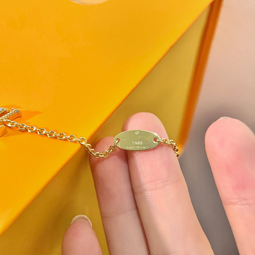 [CiCi]LOGO STAR MOTIF GOLD BRACELET