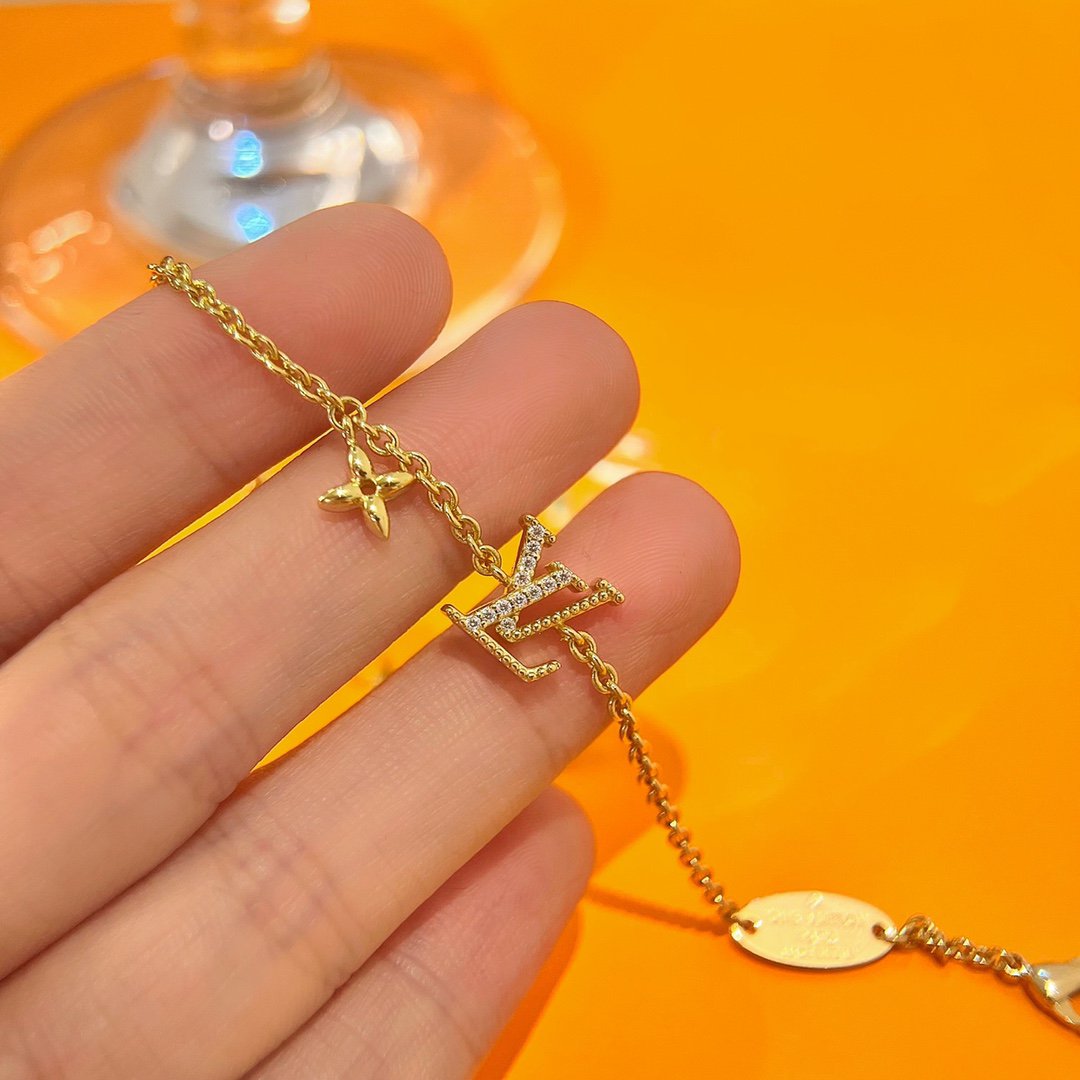 [CiCi]LOGO STAR MOTIF GOLD BRACELET