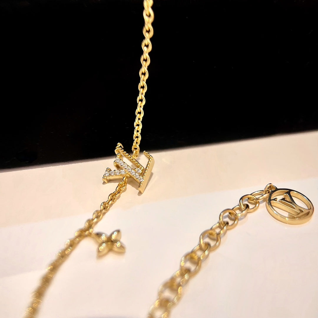 [CiCi]LOGO STAR MOTIF GOLD BRACELET