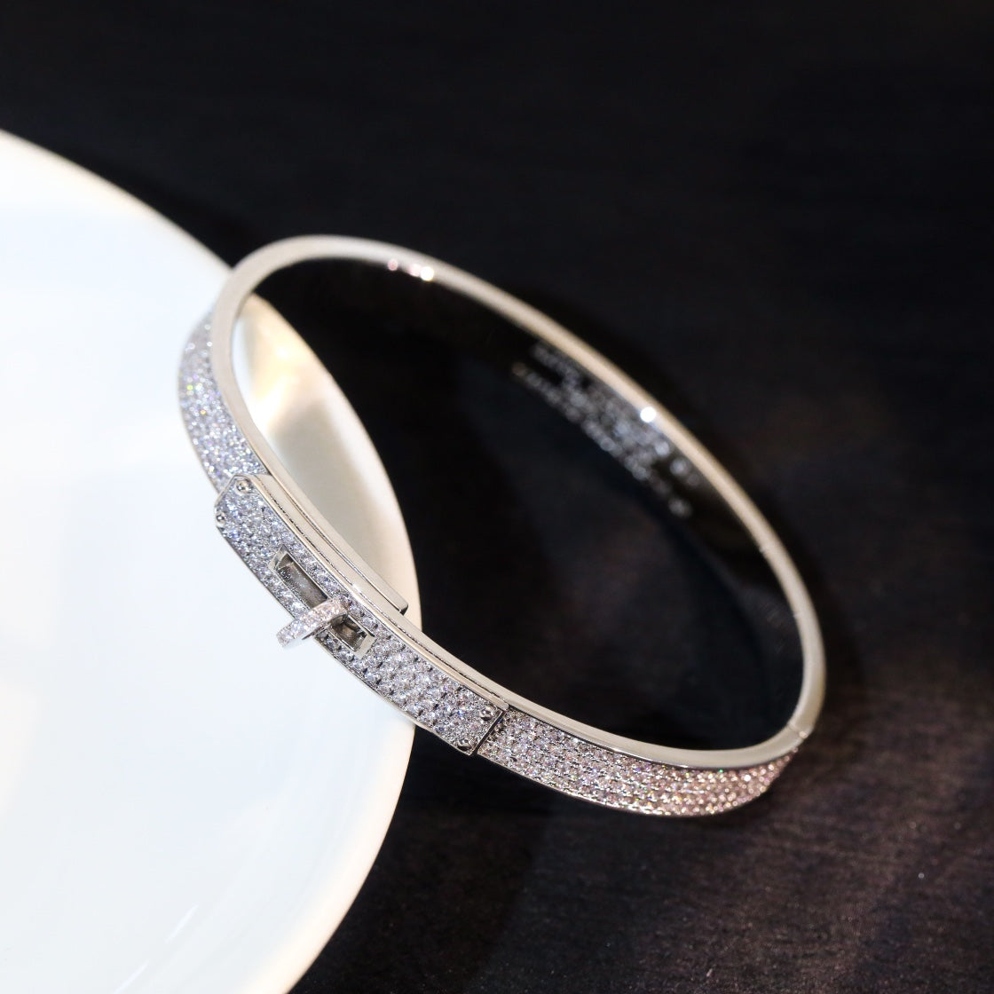 [CiCi]KELLY BRACELET DIAMOND PAVED
