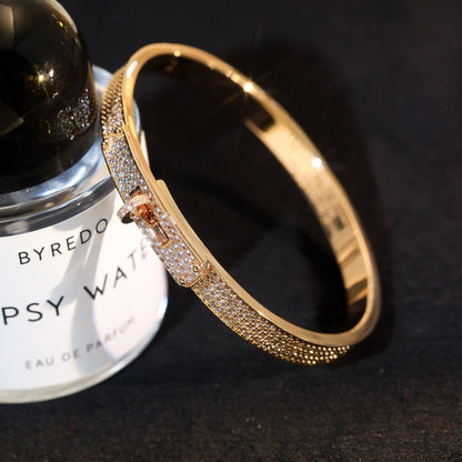 [CiCi]KELLY BRACELET DIAMOND PAVED