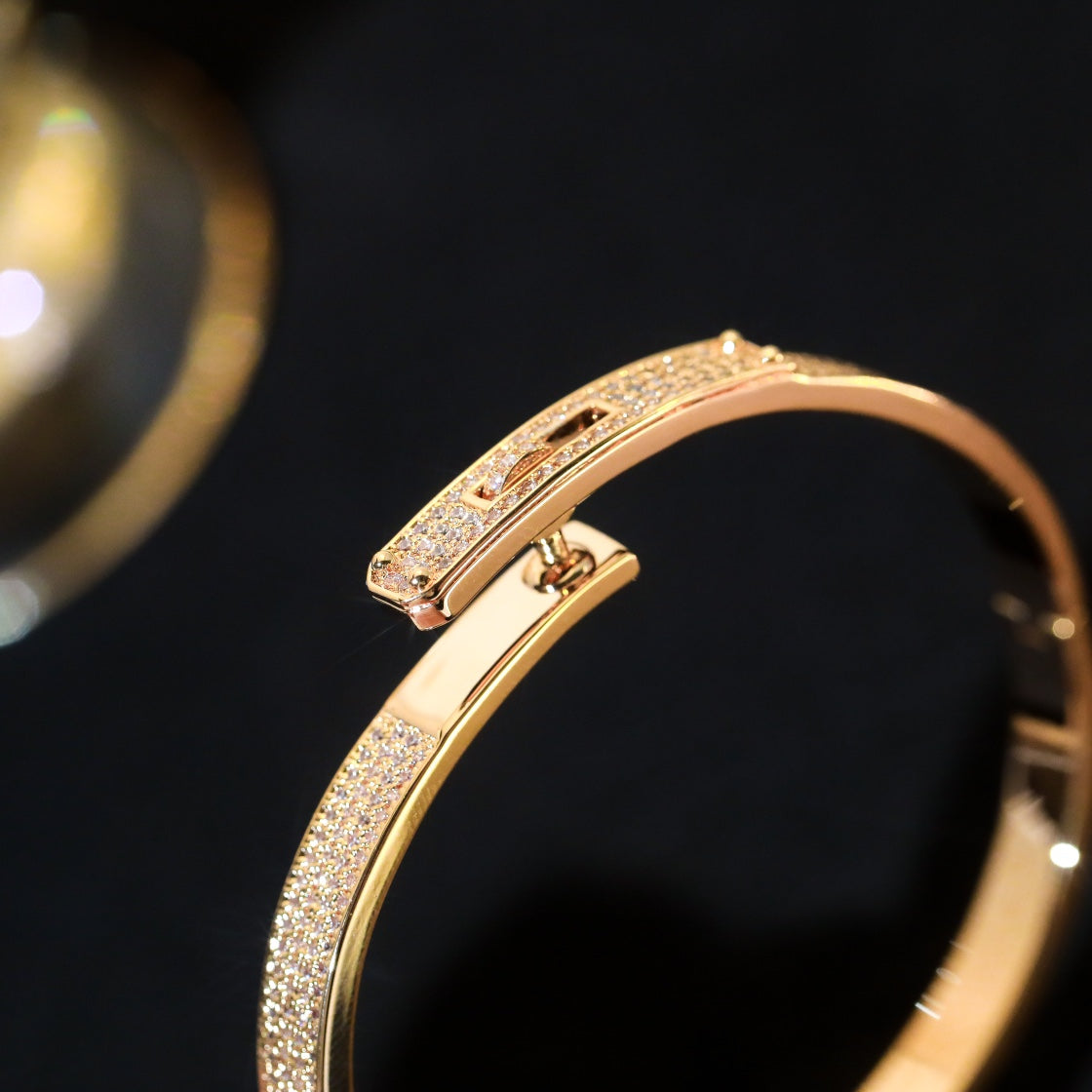 [CiCi]KELLY BRACELET DIAMOND PAVED