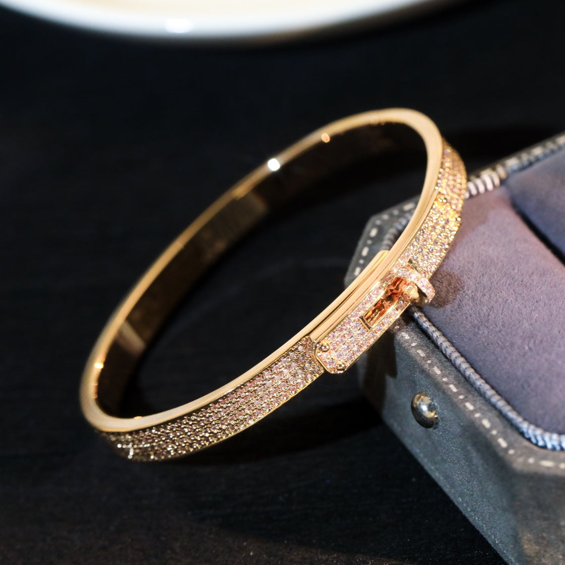 [CiCi]KELLY BRACELET DIAMOND PAVED