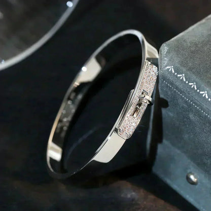 [CiCi]KELLY SILVER DIAMOND BRACELET