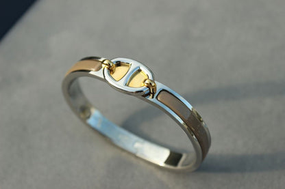 [CiCi]CLIC CHAINE SILVER BRACELET