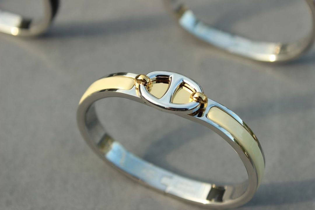 [CiCi]CLIC CHAINE SILVER BRACELET