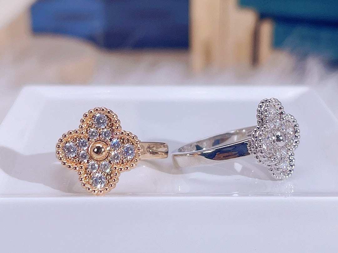 [CiCi]CLOVER DIAMOND RING