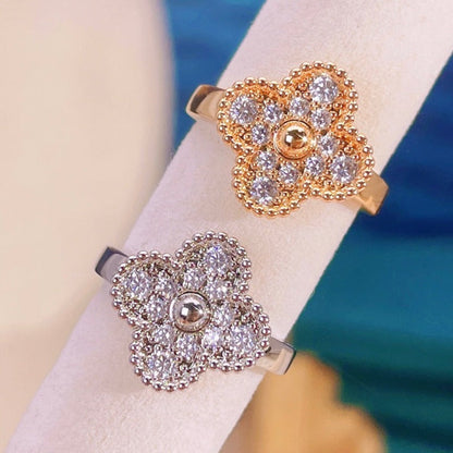 [CiCi]CLOVER DIAMOND RING