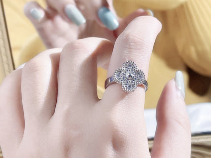 [CiCi]CLOVER DIAMOND RING