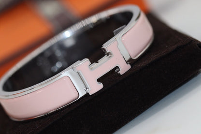 [CiCi]H BRACELET 12MM PINK