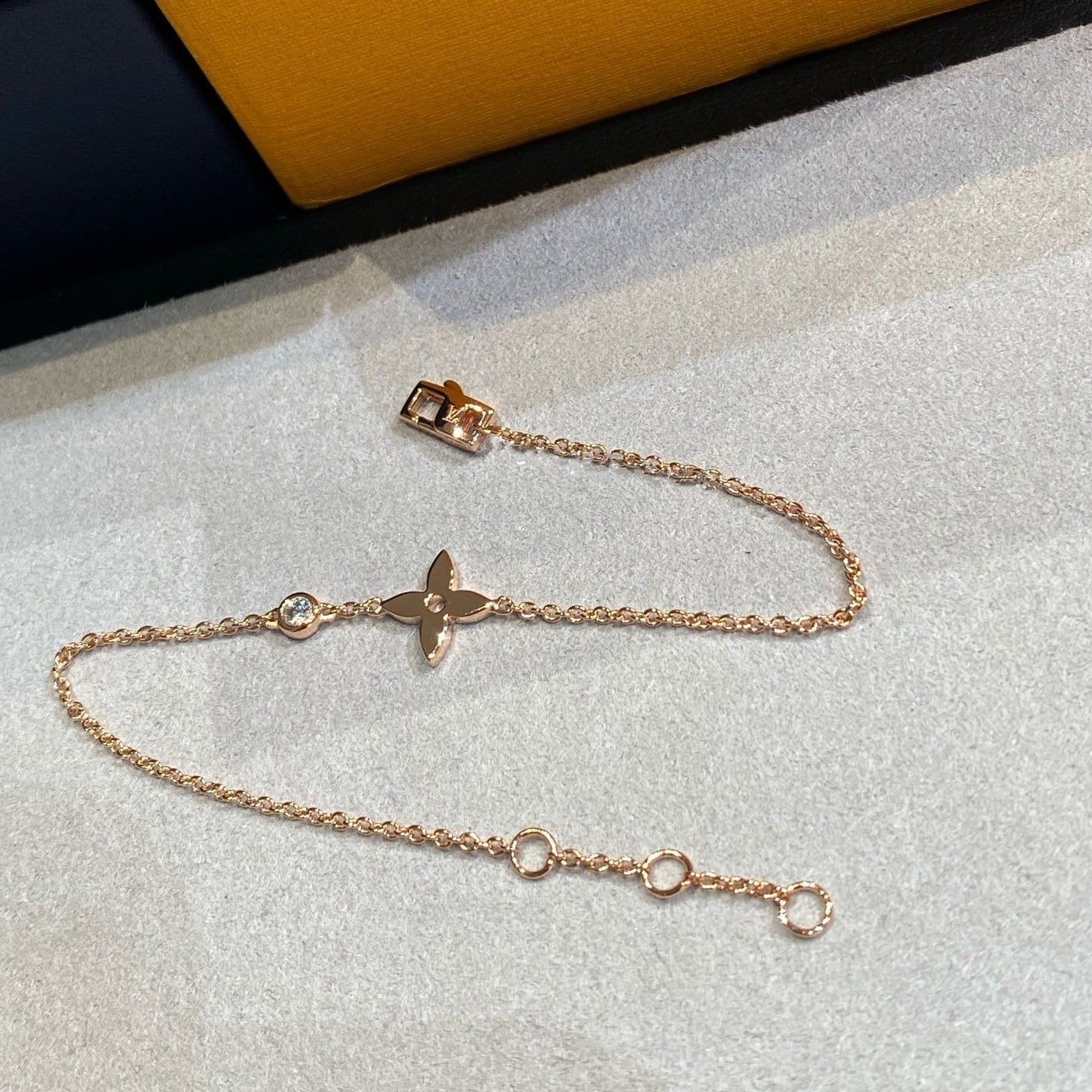 [CiCi]STAR DIAMOND PINK GOLD BRACELET