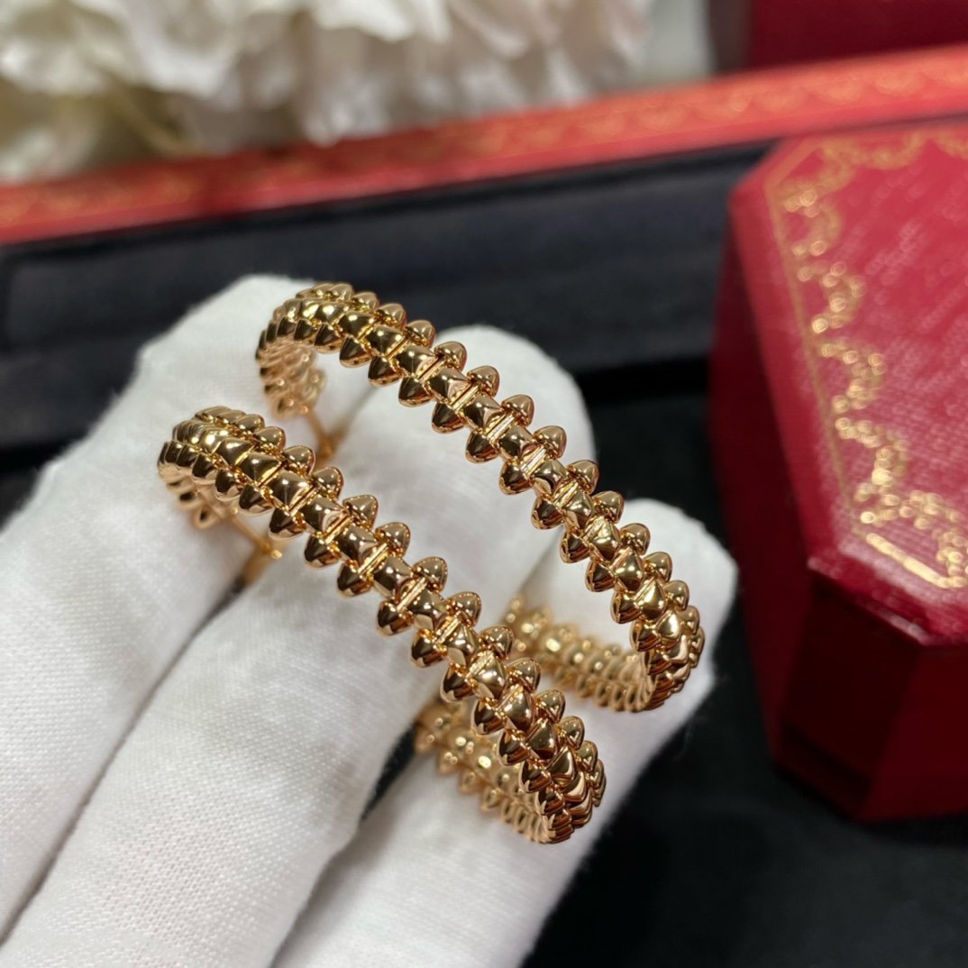 [CiCi]CLASH LARGE HOOP EARRINGS