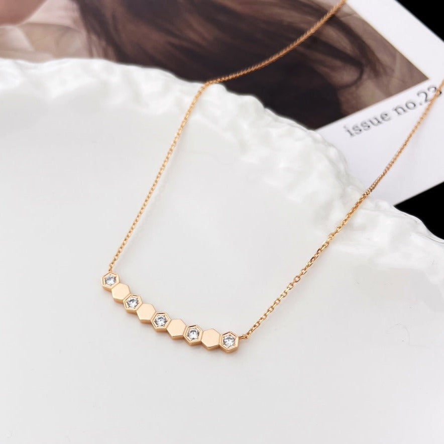 [CiCi]BEE MY LOVE DIAMOND NECKLACE