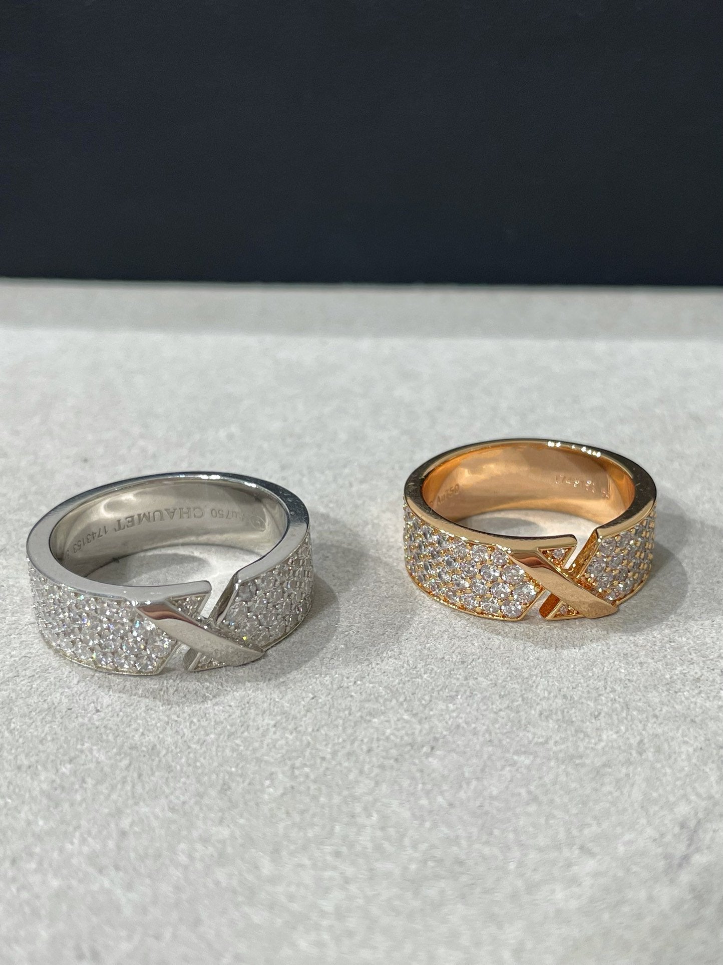 [CiCi]LIENS EVIDENCE  DIAMOND PAVED RING