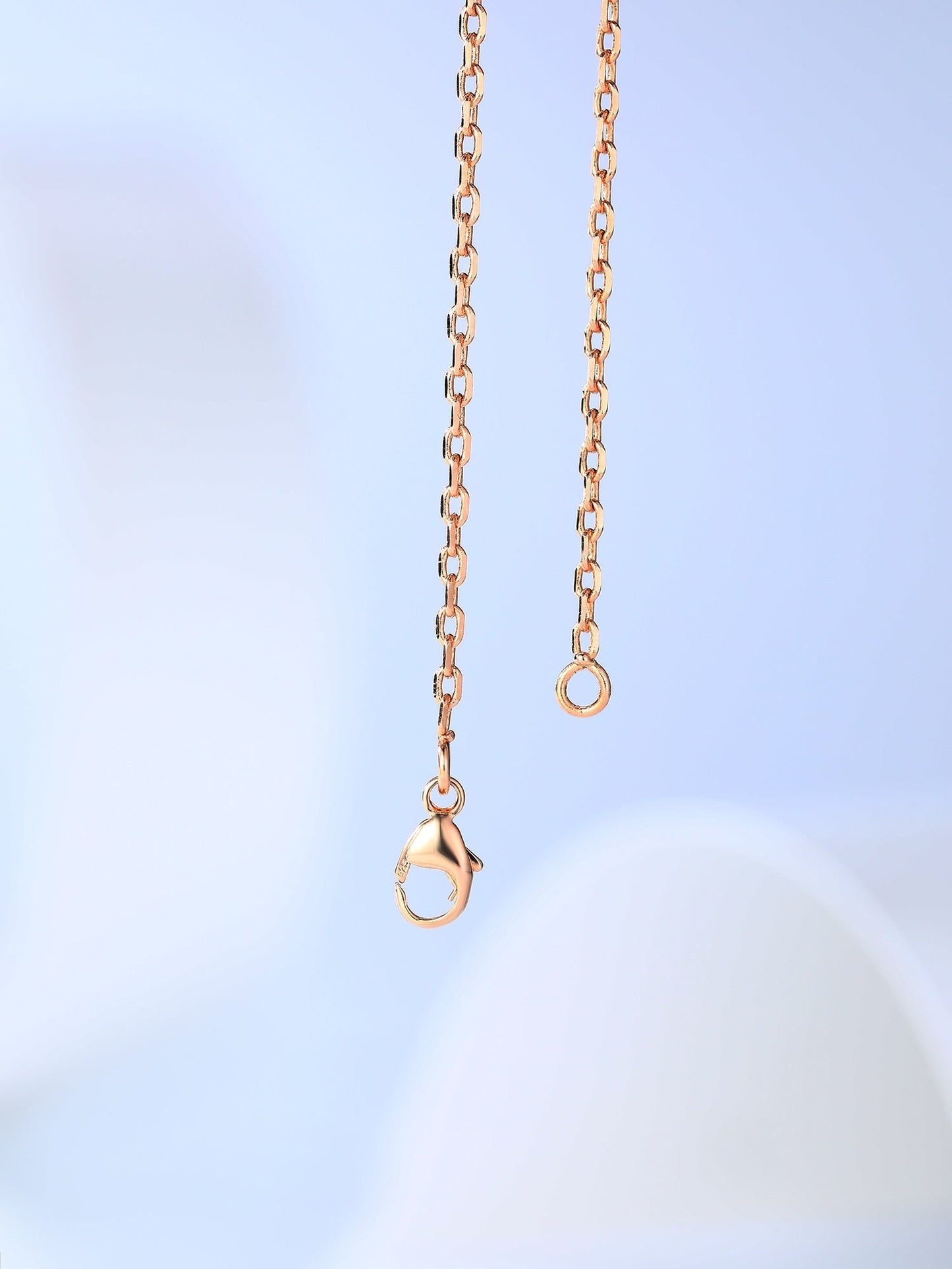 [CiCi]H CAGE PINK GOLD NECKLACE