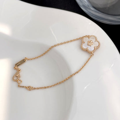 [CiCi]LUCKY SPRING ROSE GOLD MOP BRACELET