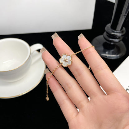 [CiCi]LUCKY SPRING ROSE GOLD MOP BRACELET