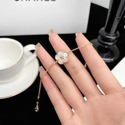 [CiCi]LUCKY SPRING ROSE GOLD MOP BRACELET