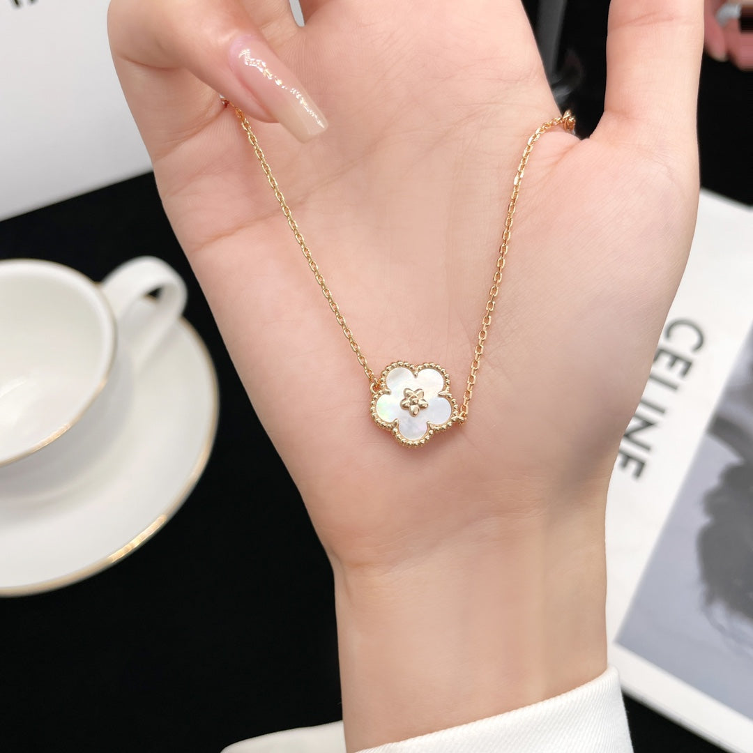 [CiCi]LUCKY SPRING ROSE GOLD MOP BRACELET
