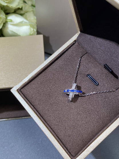 [CiCi]LIENS DIAMOND SILVER NECKLACE