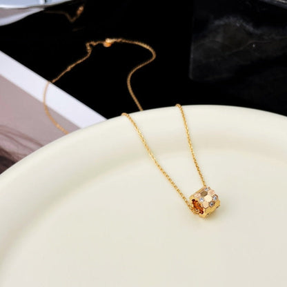 [CiCi]BEE MINI PEDANT DIAMOND NECKLACE