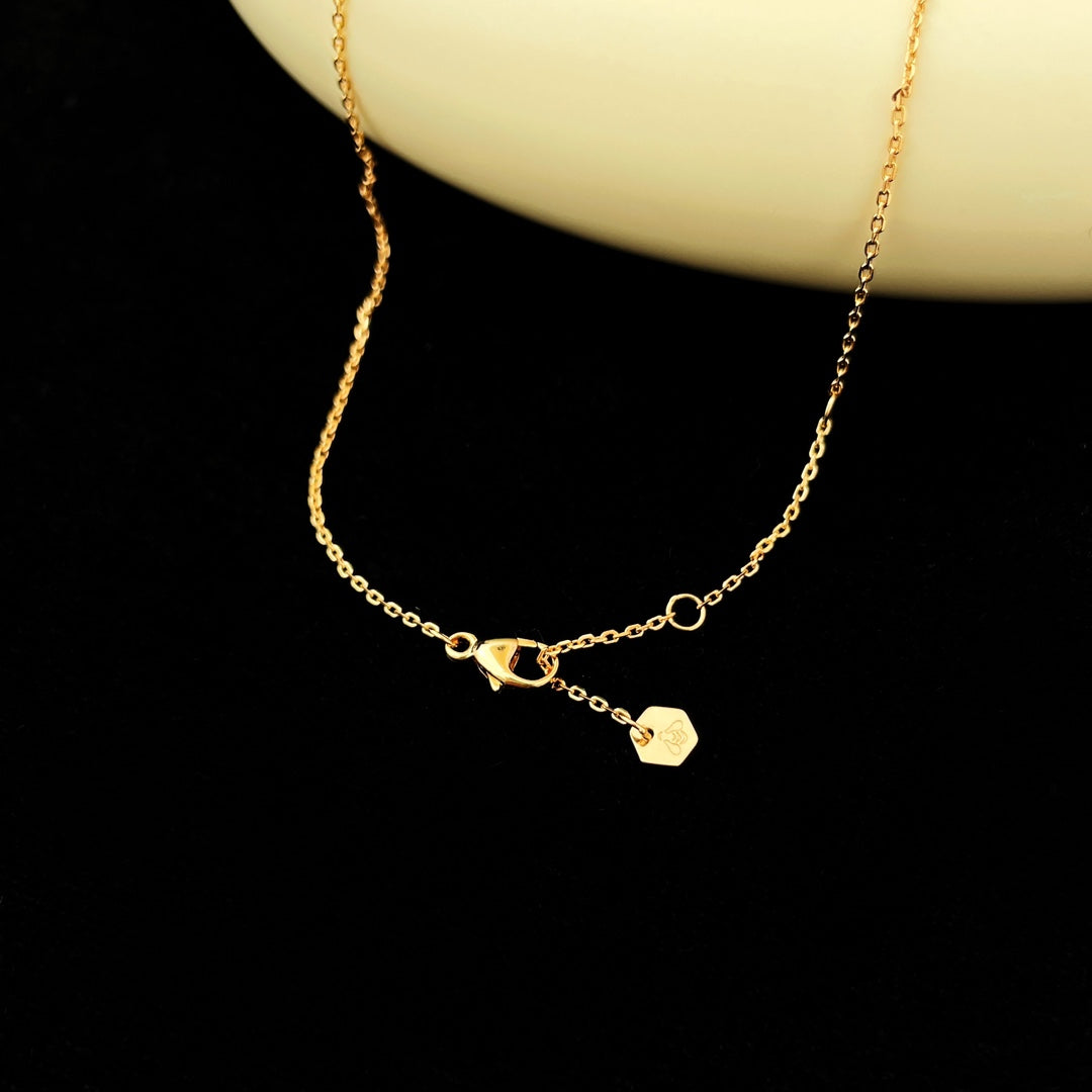 [CiCi]BEE MINI PEDANT DIAMOND NECKLACE