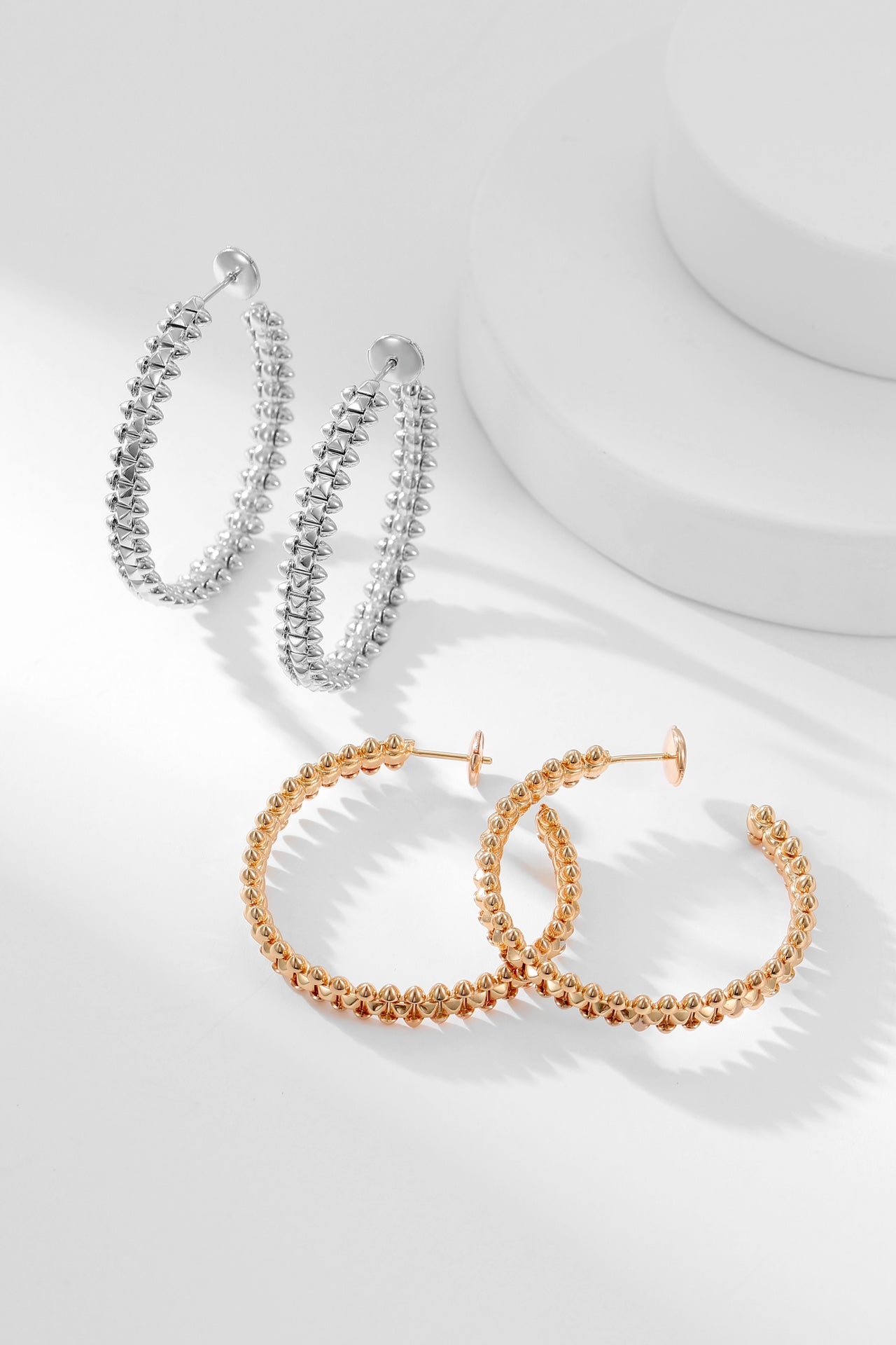 [CiCi]CLASH HOOP EARRINGS