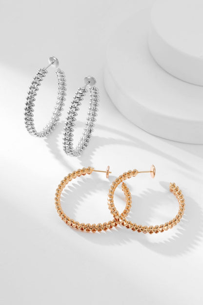 [CiCi]CLASH HOOP EARRINGS
