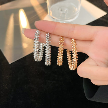 [CiCi]CLASH HOOP EARRINGS
