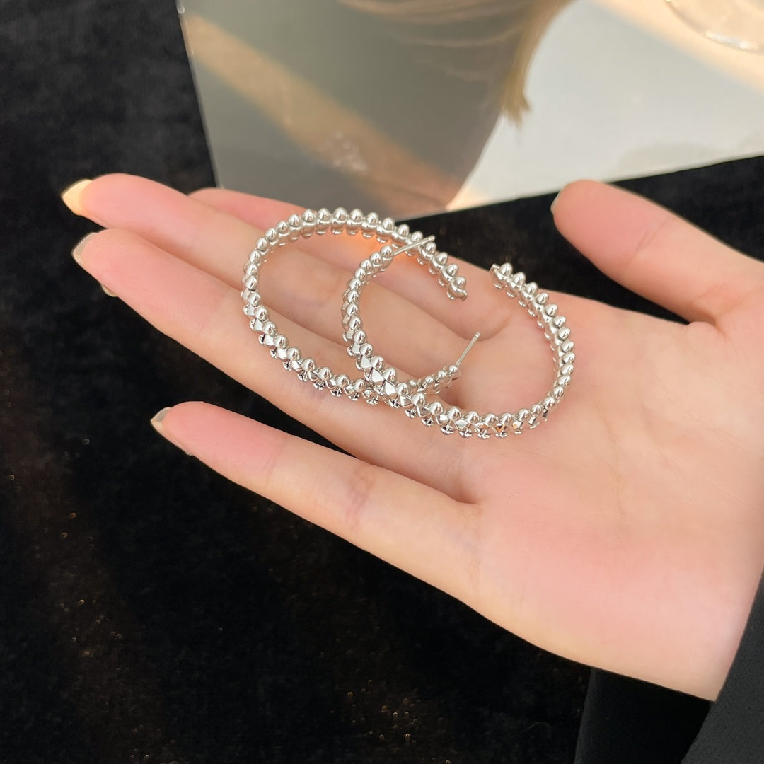 [CiCi]CLASH HOOP EARRINGS