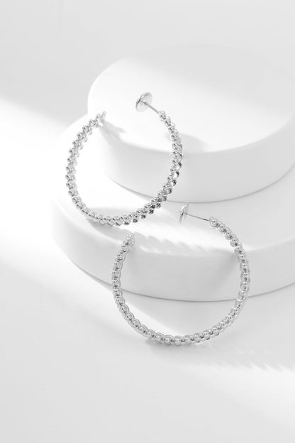 [CiCi]CLASH HOOP EARRINGS