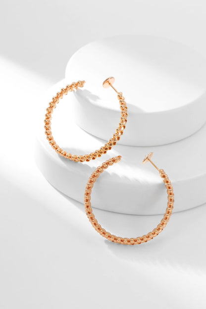 [CiCi]CLASH HOOP EARRINGS