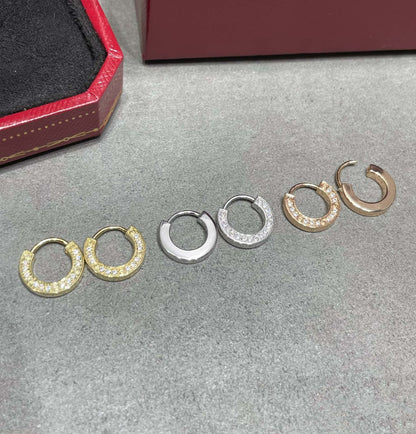 [CiCi]LOVE DIAMOND EARRINGS