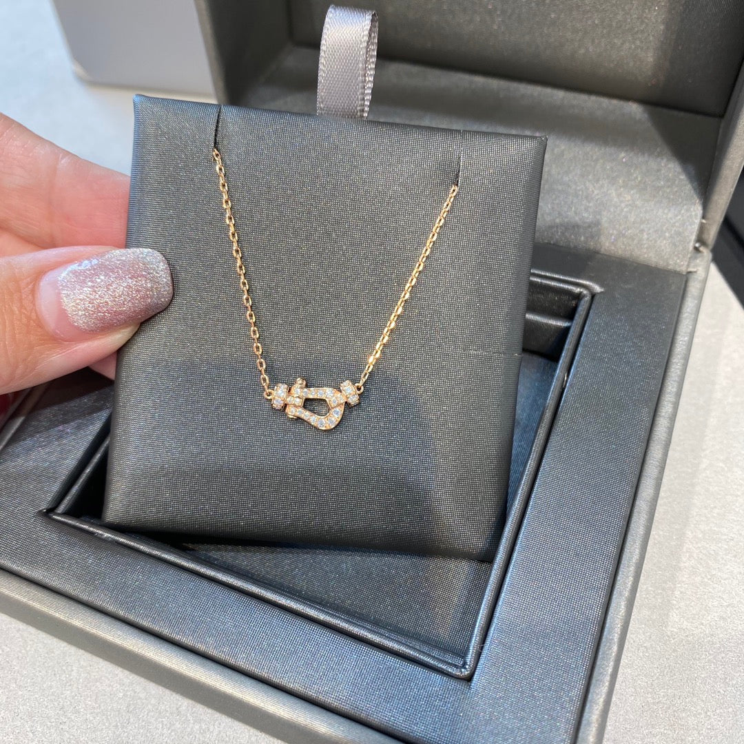 [CiCi]FORCE 10 DIAMOND PINK GOLD NECKLACE MINI MODEL