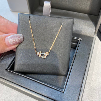 [CiCi]FORCE 10 DIAMOND PINK GOLD NECKLACE MINI MODEL