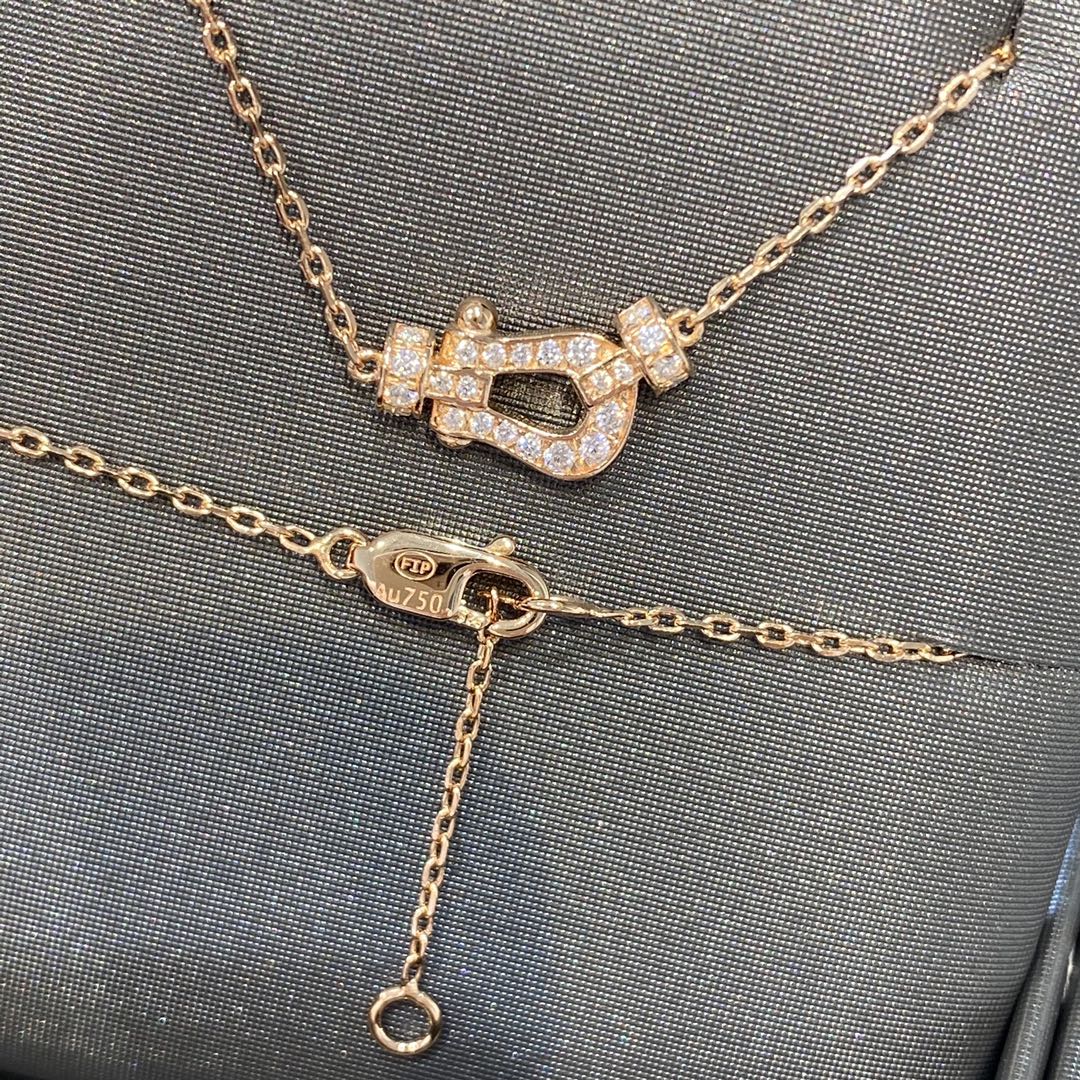 [CiCi]FORCE 10 DIAMOND PINK GOLD NECKLACE MINI MODEL