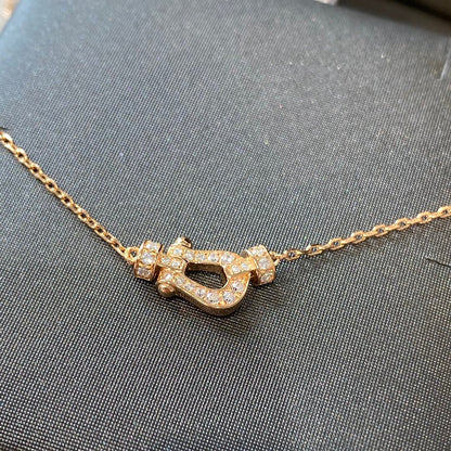 [CiCi]FORCE 10 DIAMOND PINK GOLD NECKLACE MINI MODEL