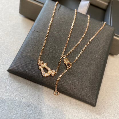 [CiCi]FORCE 10 DIAMOND PINK GOLD NECKLACE MINI MODEL