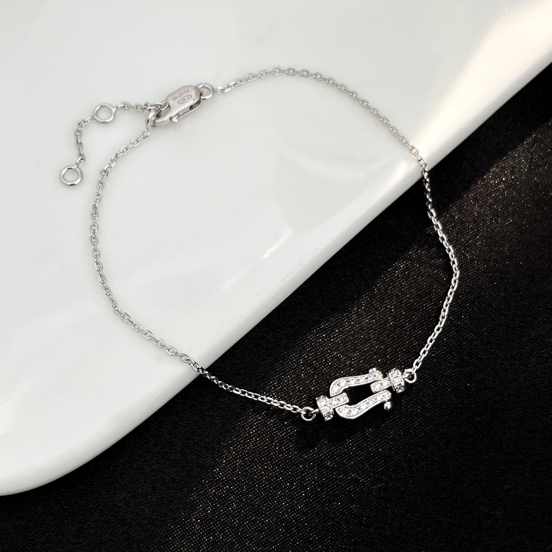[CiCi]FORCE 10 FULL DIAMOND BUCKLE CHAIN LINK MINI MODEL