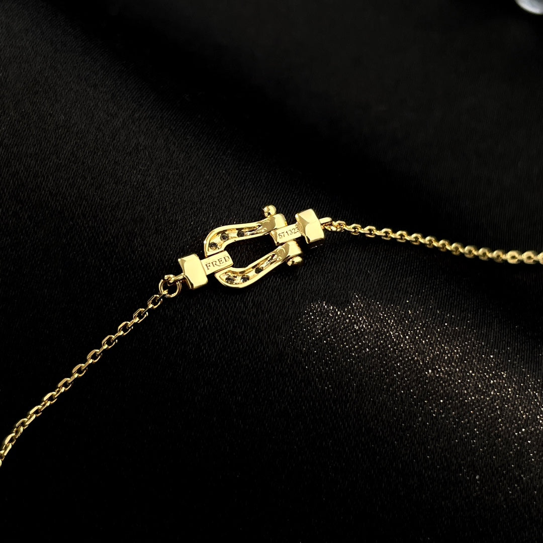 [CiCi]FORCE 10 FULL DIAMOND BUCKLE CHAIN LINK MINI MODEL