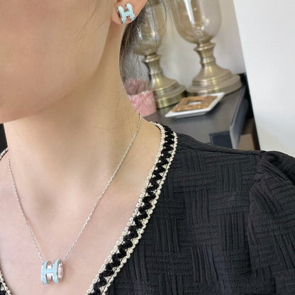 [CiCi]POP H SKY BLUE HALSKETTE