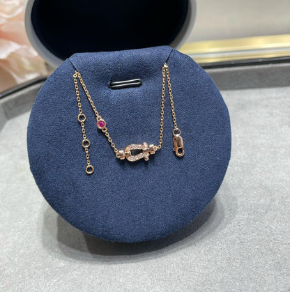 [CiCi]FORCE 10 DIAMOND CHAIN LINK PINK GOLD BRACELET