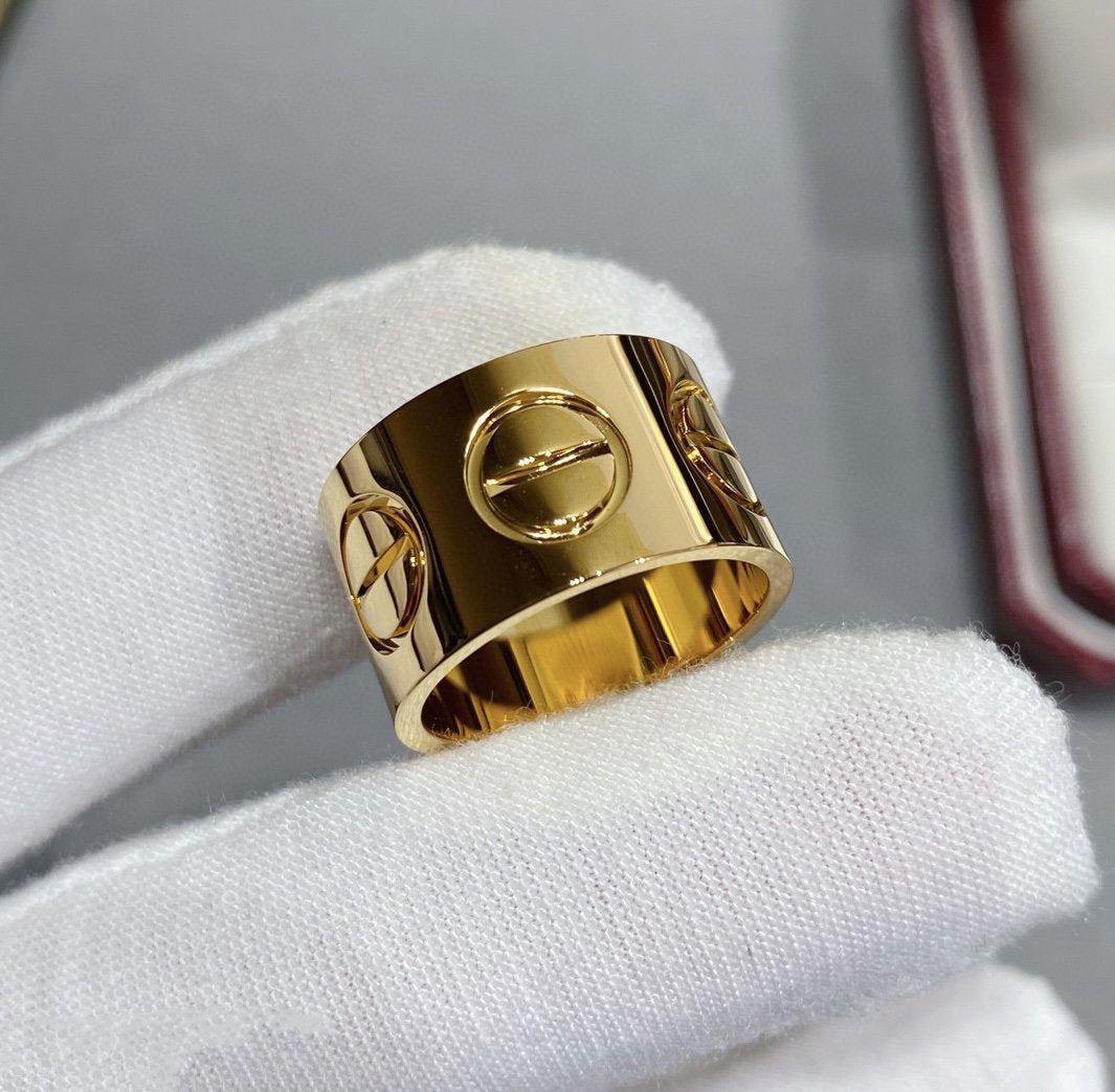 [CiCi]LOVE 11MM LARGE RING