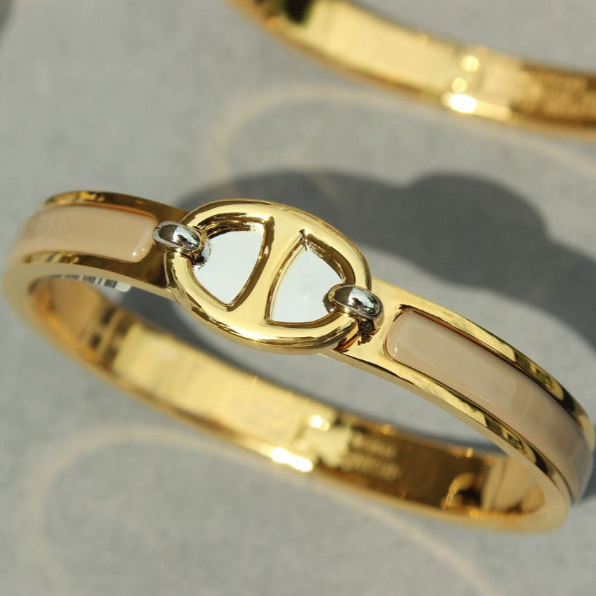 [CiCi]CLIC CHAINE GOLD BRACELET