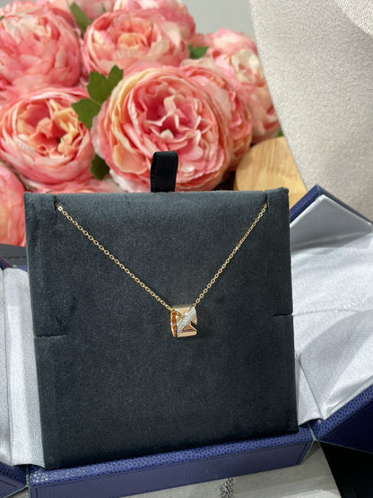 [CiCi]LIENS EVIDENCE DIAMOND NECKLACE