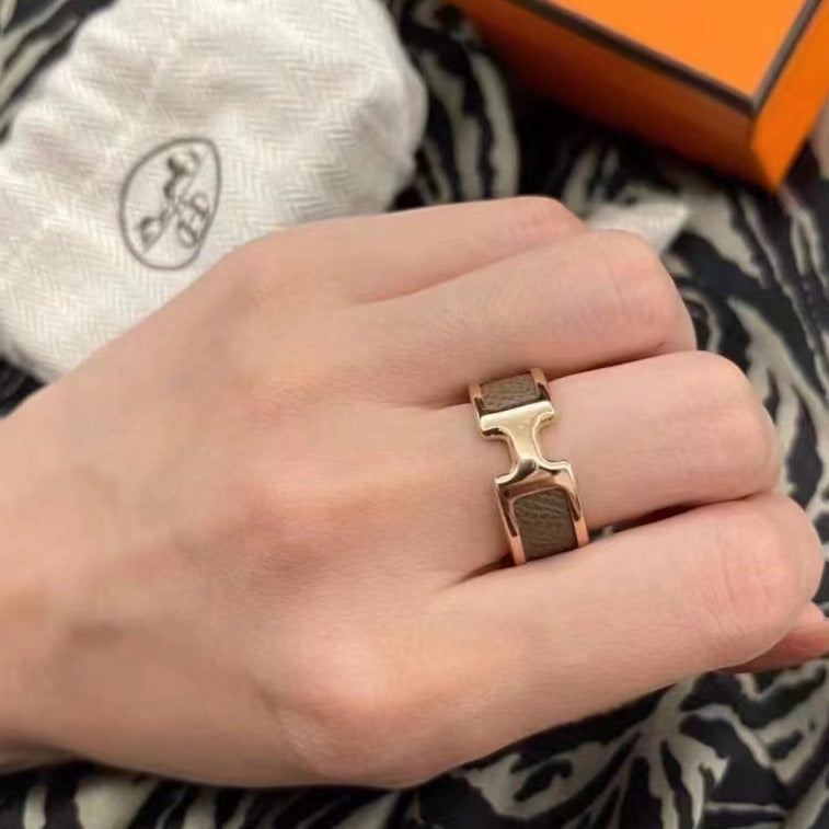 [CiCi]OLYMPE PINK GOLD RING