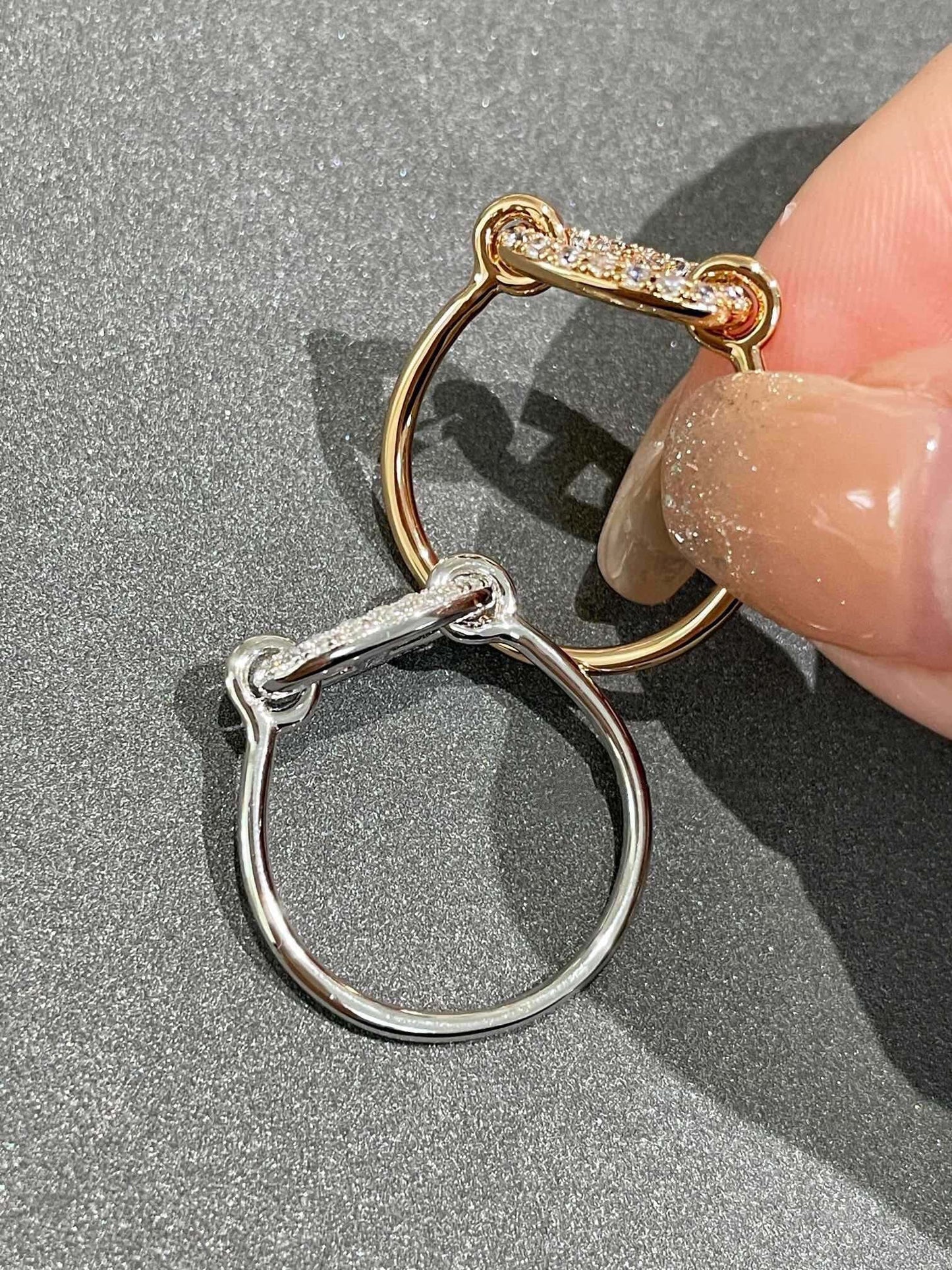 [CiCi]RONDE SMALL DIAMOND RING